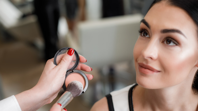 Model getting highlighter applied 