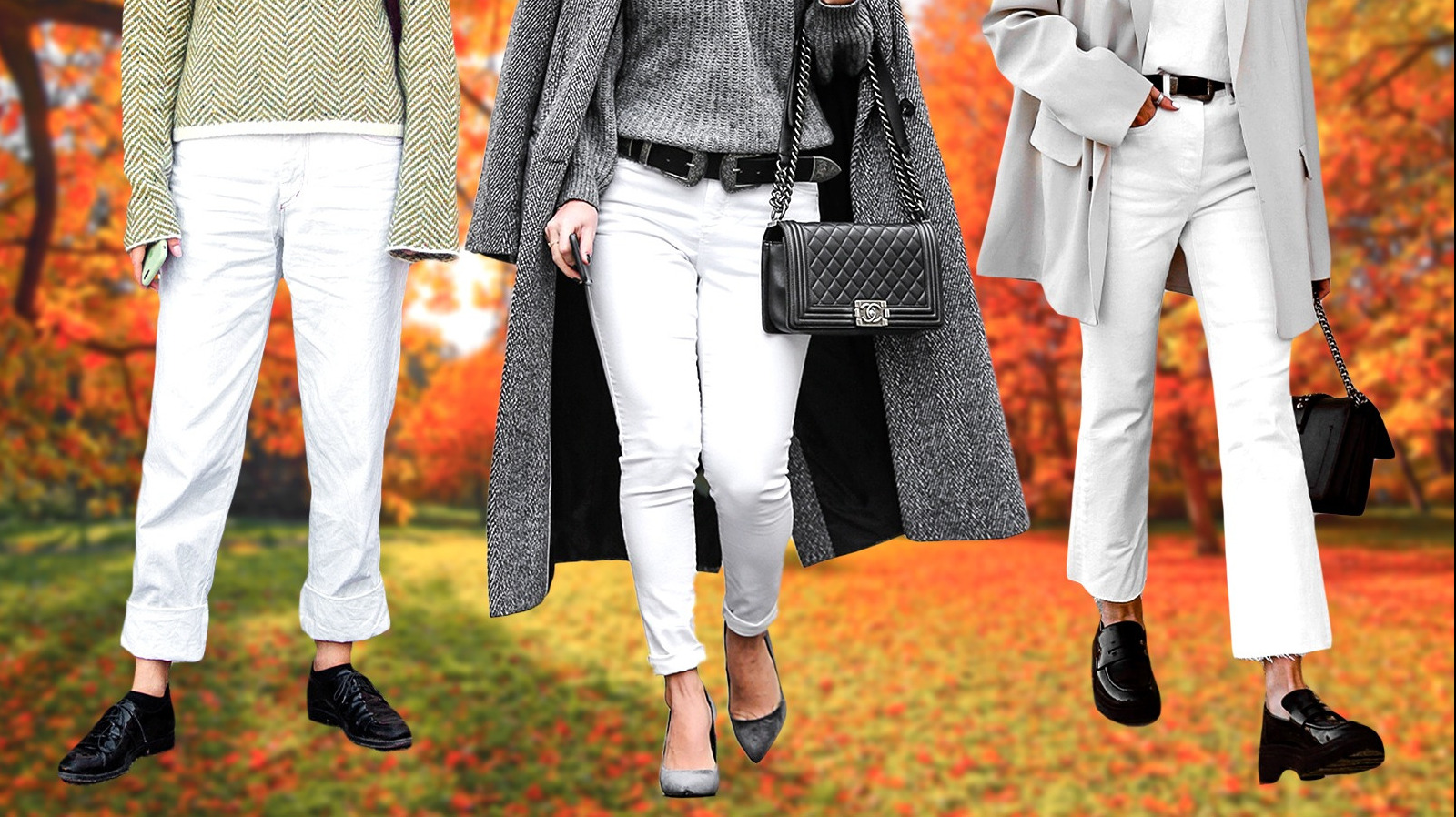 Shop Your Closet: 13 Ways To Wear White Jeans After Labor Day