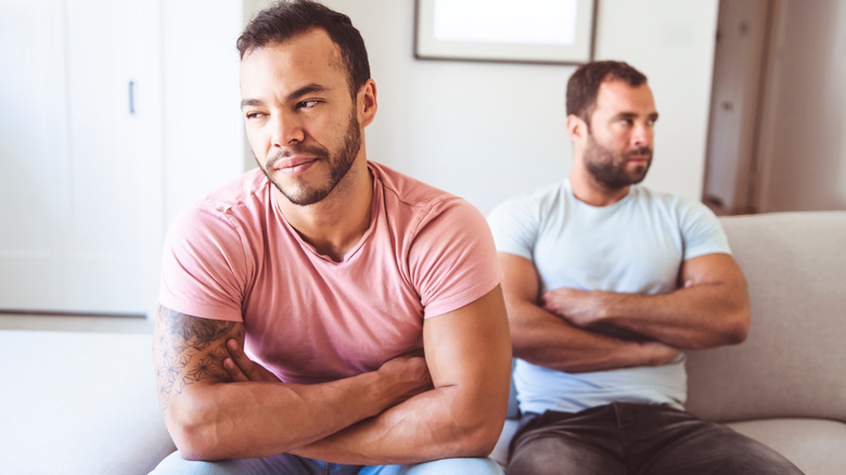 Couple has difficult conversation