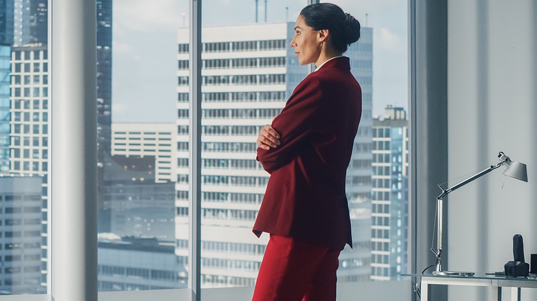 Businesswoman in an office