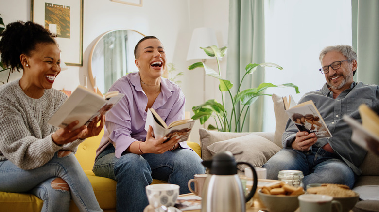 A book club meeting