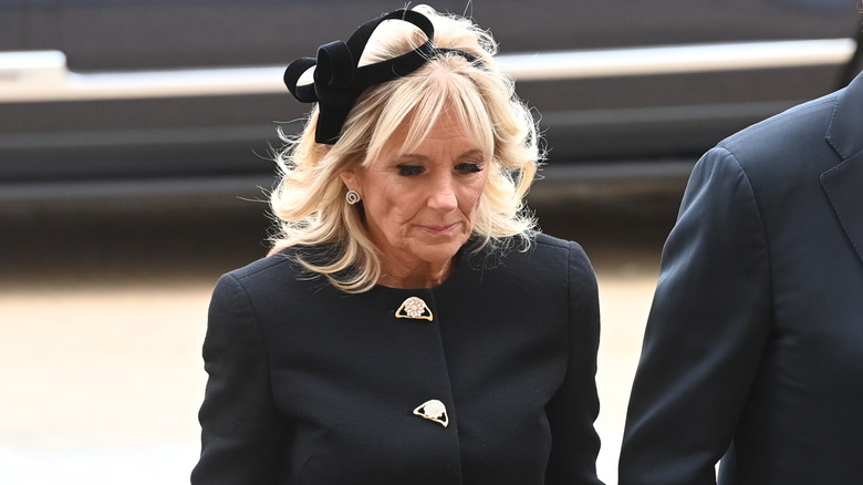 Jill Biden at funeral of Queen Elizabeth II