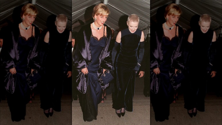 Princess Diana in met gala dress