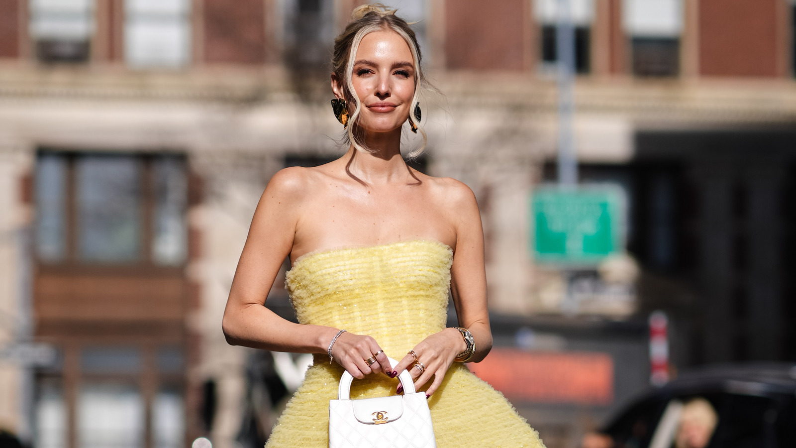 Is it okay to wear a yellow dress to a wedding?