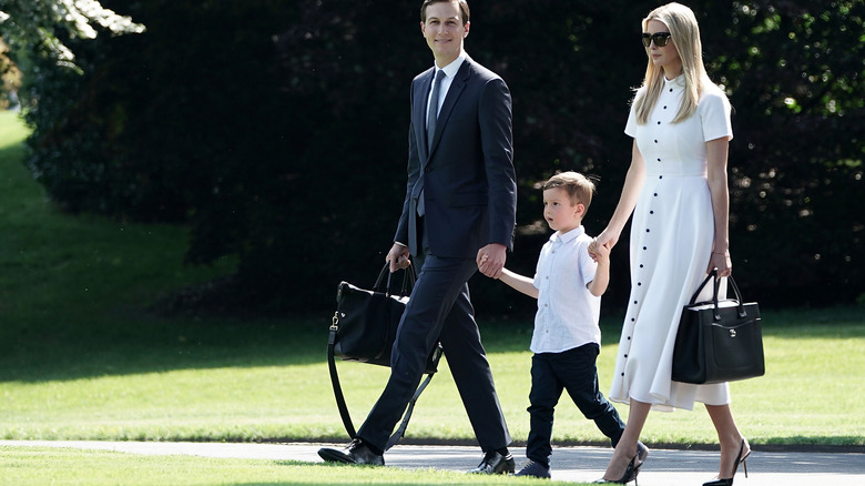 Ivanka Trump at White House lawn