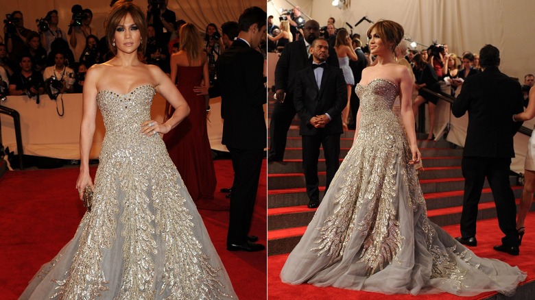 Jennifer Lopez's Met Gala bejeweled dress