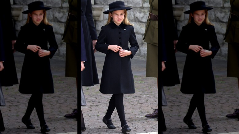 Princess Charlotte in Mary Janes