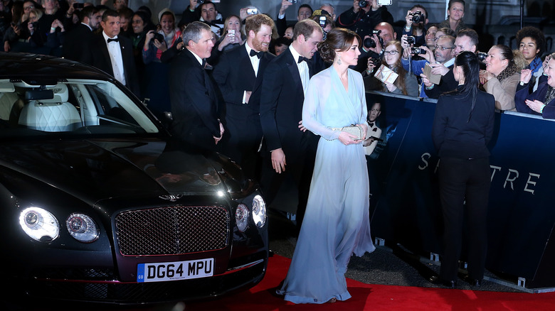 Kate Middleton in blue dress