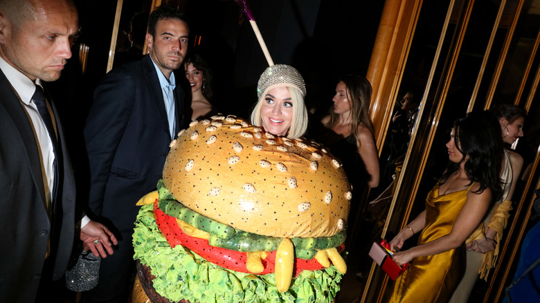 katy perry burger costume