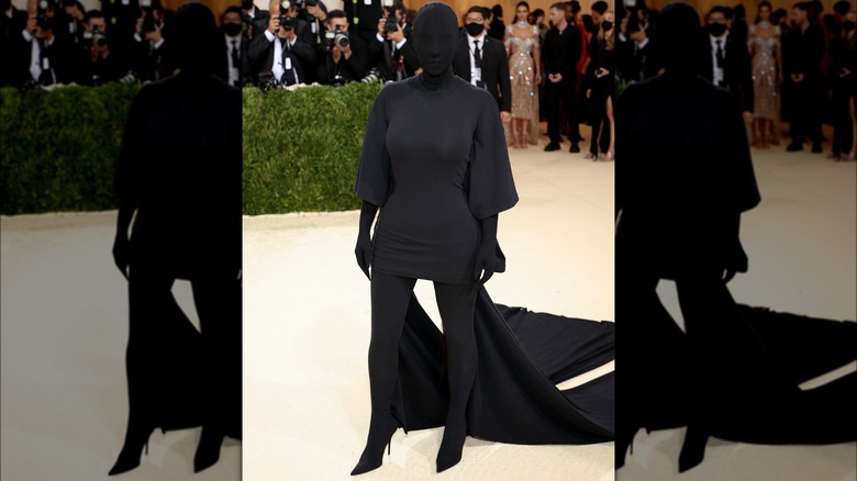 Kim Kardashian Met Gala pantaboots