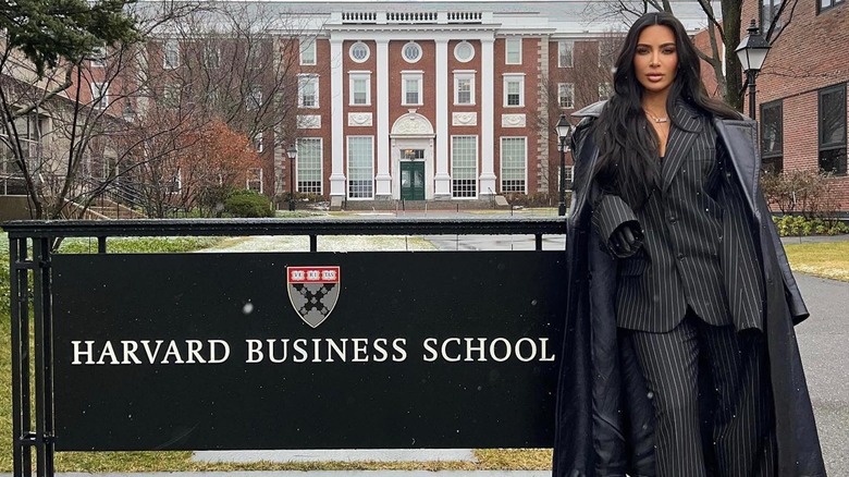 Kim Kardashian at Harvard