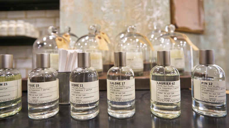 Le Labo perfume bottles