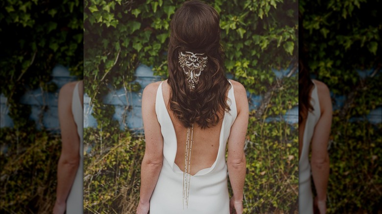 Litter bridal headpiece 