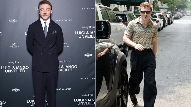 Rocco Ritchie wearing vintage style