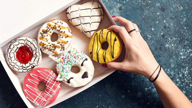 box of donuts