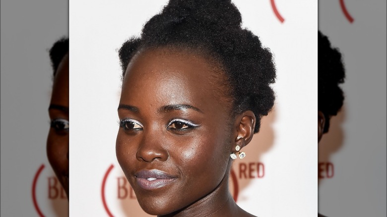 Lupita Nyongo's eye makeup