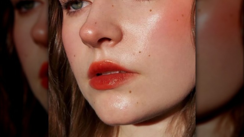 Faux freckles