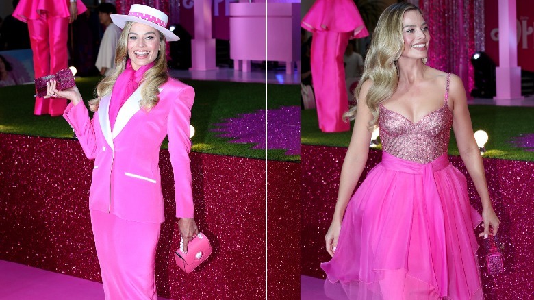 Margot Robbie at "Barbie" premiere