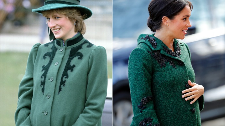 Meghan Markle Princess Diana coat