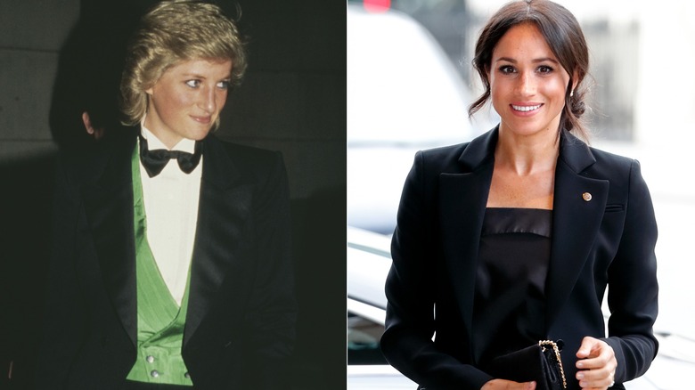 Meghan Markle Princess Diana suit