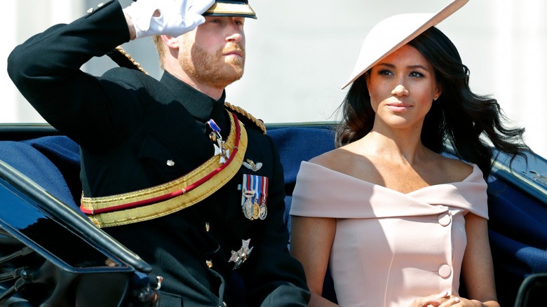 Meghan Markle at Trooping the Colour 2018