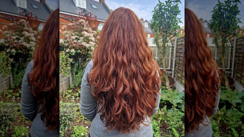 Long wavy mermaid haircut