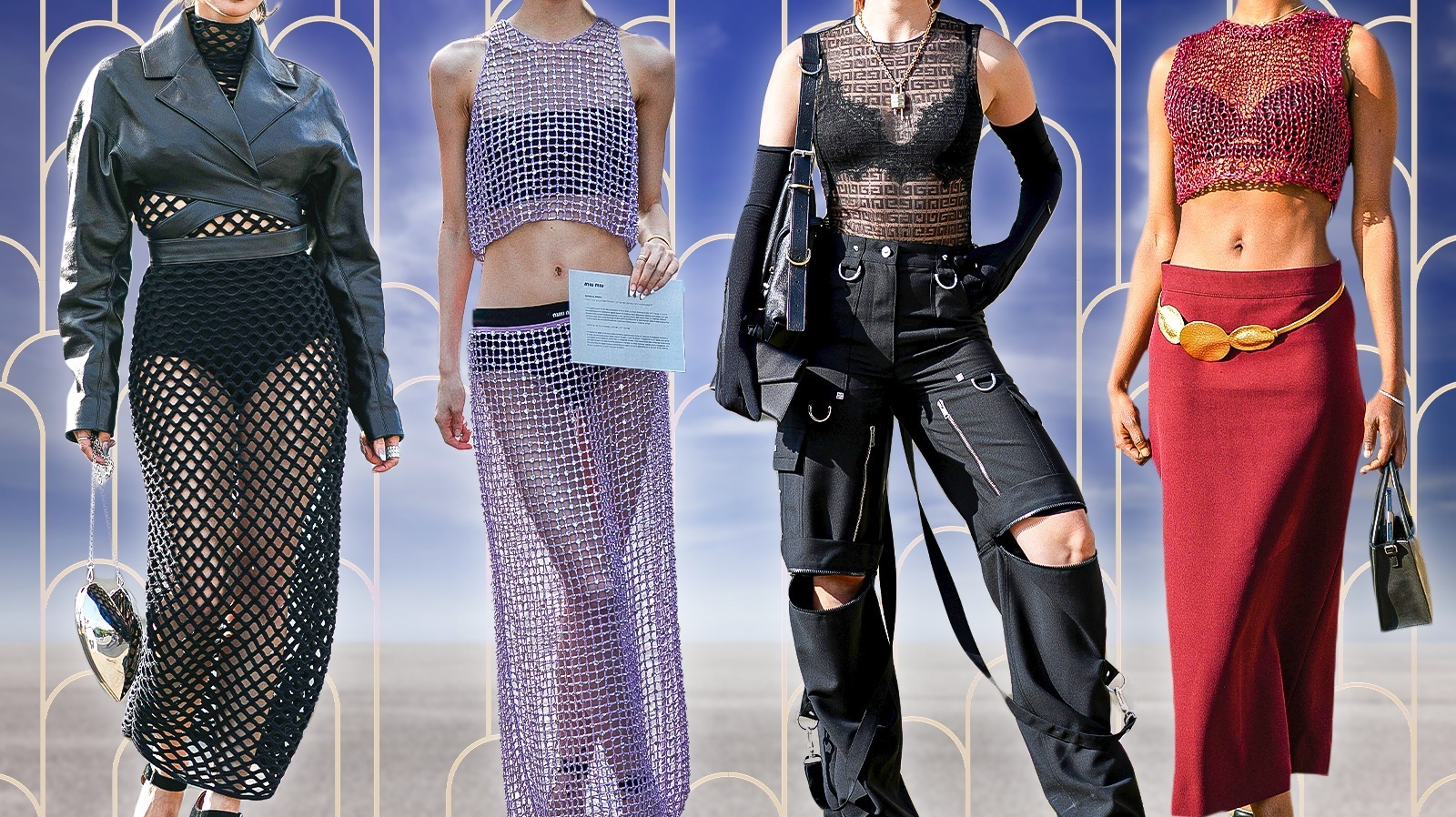 Mesh Is The New Sheer For 2024 Trends Our Tips To Wear It Right