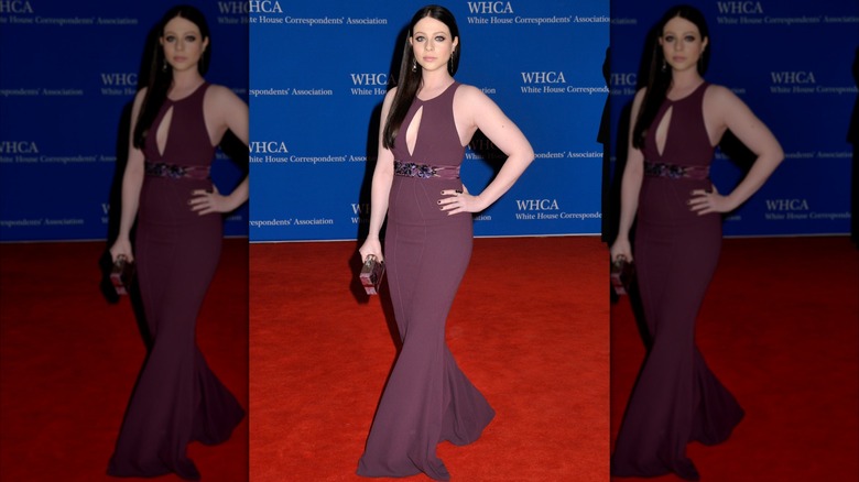 Michelle Trachtenberg at the White House Correspondents' Association Dinner.