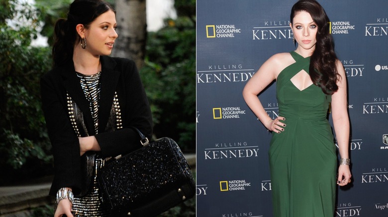 Michelle Trachtenberg in green