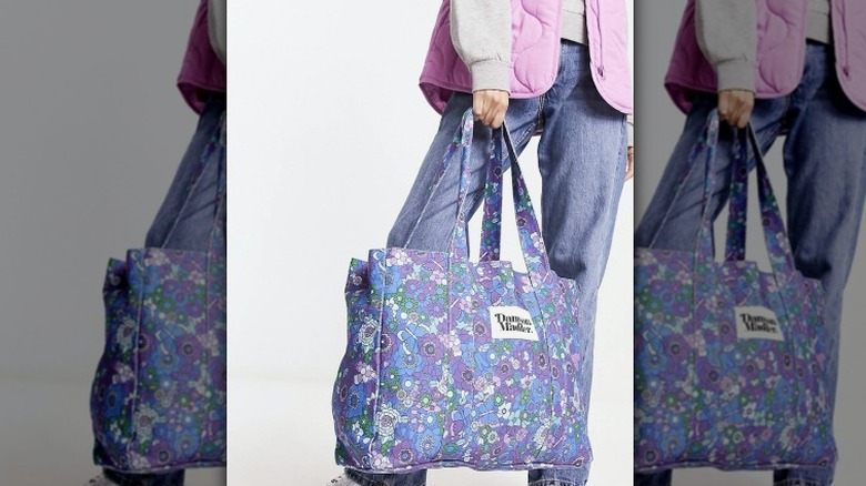 colorful patterned bag