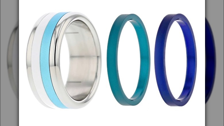 Interchangeable mood ring options