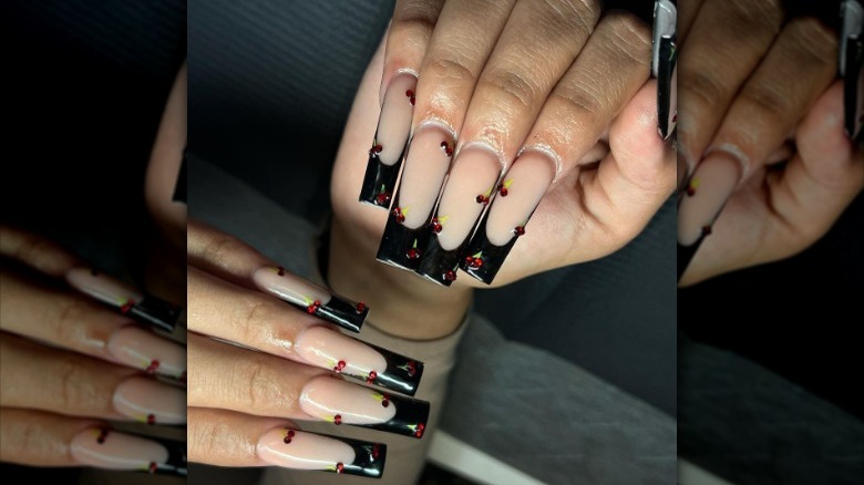 Cherry nails
