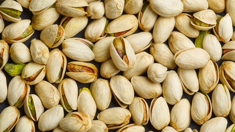 Pistachio nuts in shells