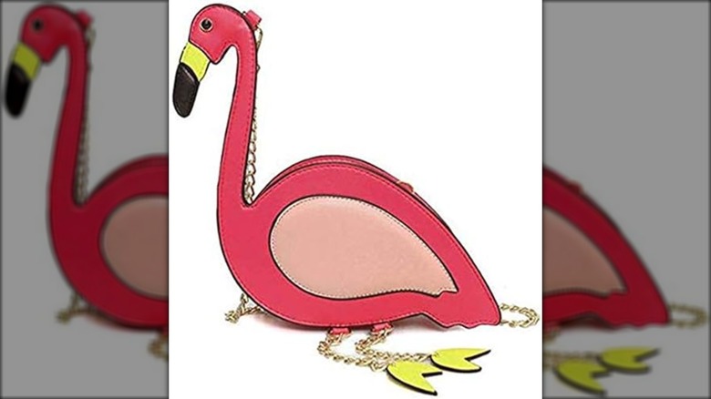 flamingo novelty bag