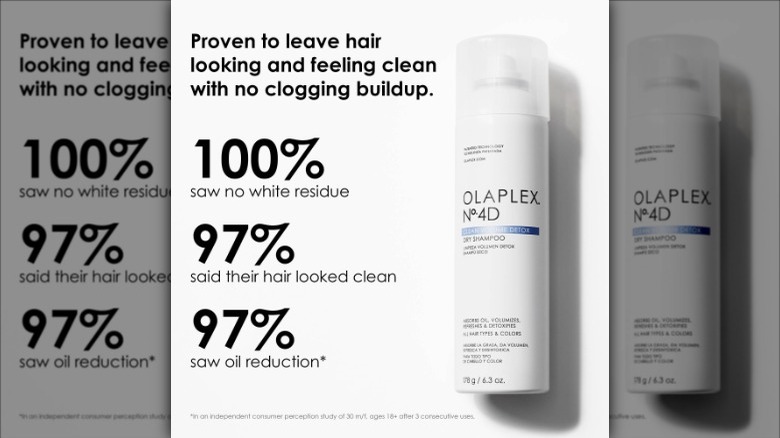 Olaplex dry shampoo statistics