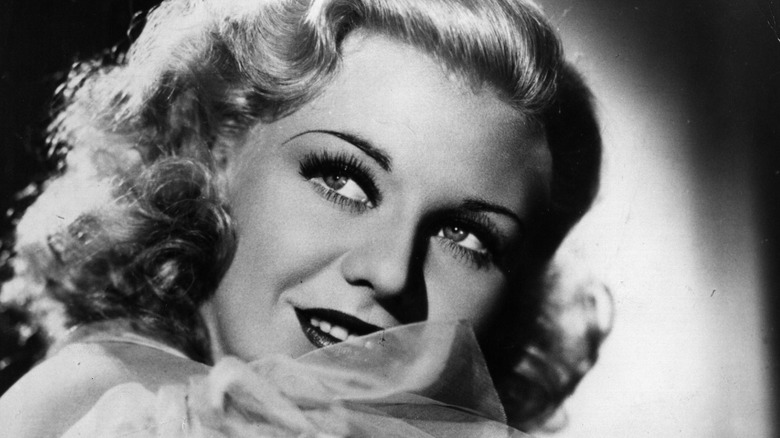 Ginger Rogers smiling