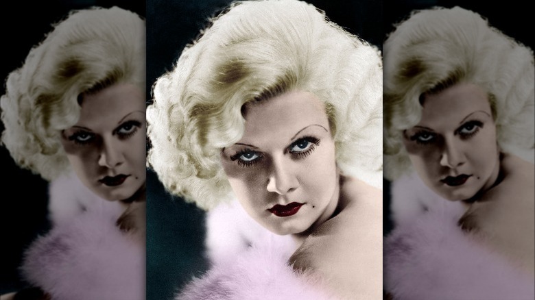 Jean Harlow's platinum hair