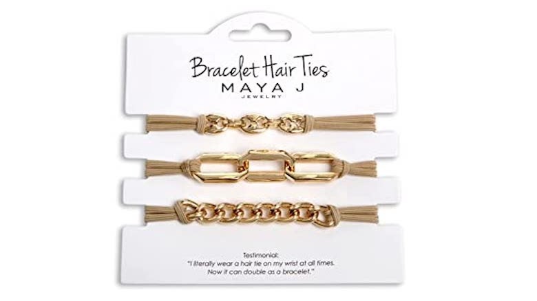 Maya J bracelet hair ties