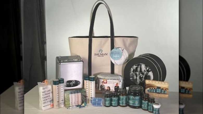 Dr. Alan J. Bauman's gift bag