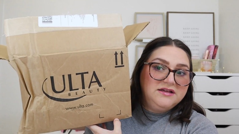 Woman with Ulta box