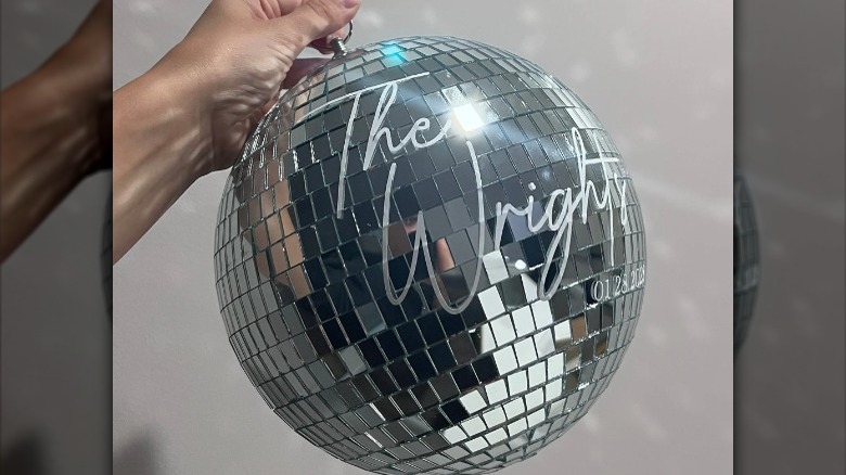 The Wrights on disco ball