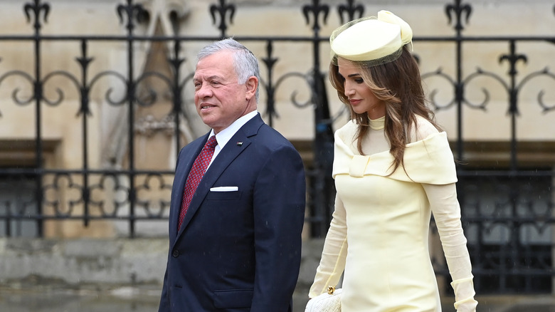 King and queen at the coronation