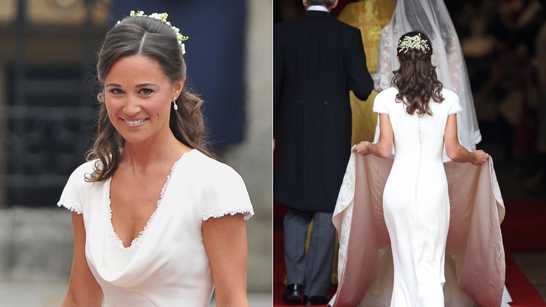 Pippa Middleton at Kate's wedding