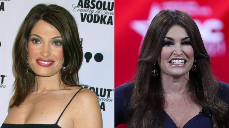 Kimberly Guilfoyle in the early 2000s and 2024