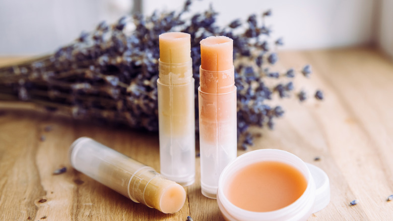 DIY lip balm