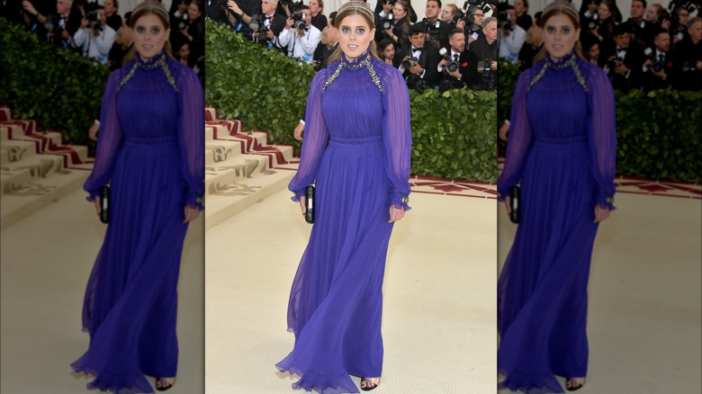 Princess Beatrice at the Met Gala