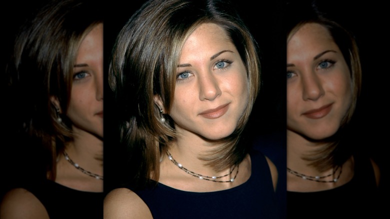 Jennifer Aniston in 1990s with short hair