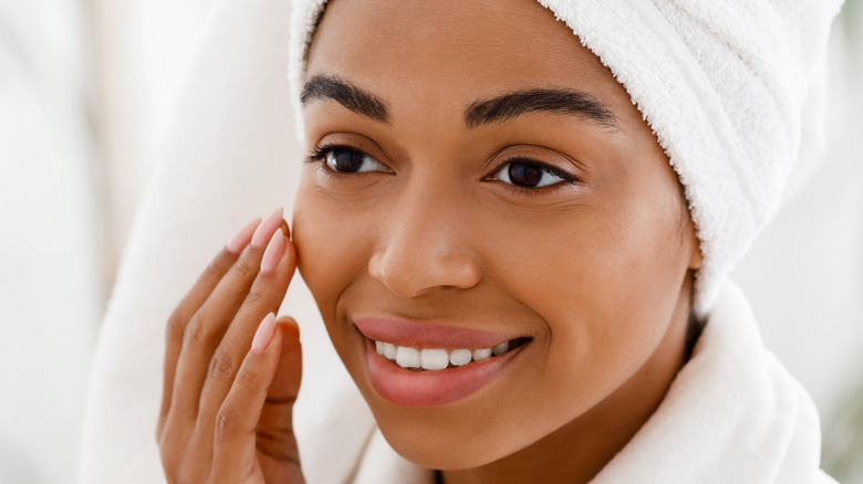 black female skincare