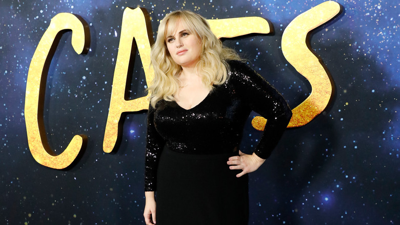 Rebel Wilson at Cats musical premiere