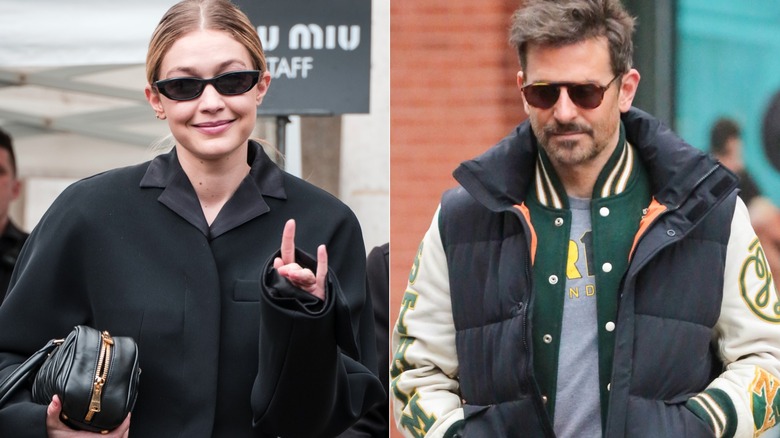 Gigi Hadid and Bradley Cooper